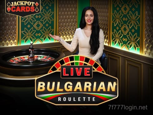 7f777 Live Roulette - Bulgarian